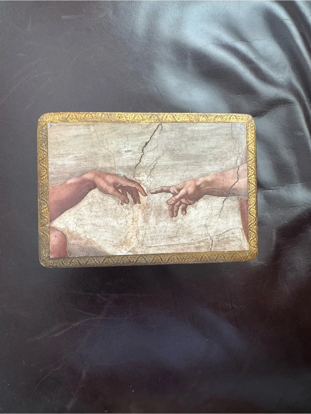 Decorative Wood and Gold Leaf Michelangelo 